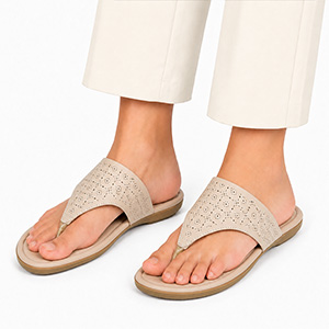 BEIGE SANDALS FOR WOMEN 5612201