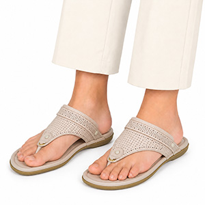 LEE COOPER BEIGE SANDALS FOR WOM...