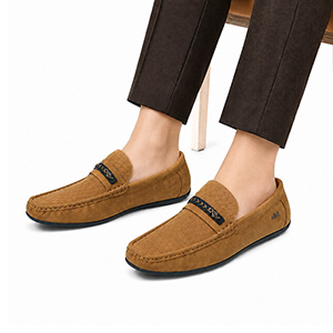 LEE COOPER BROWN CASUAL MOCCASIN...