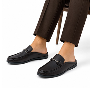 BROWN CASUAL MOCCASIN SHOE FOR M...