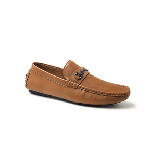 BROWN CASUAL MOCCASIN SHOE FOR M...