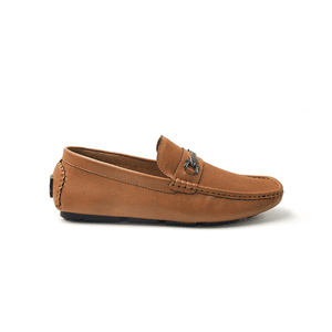 BROWN CASUAL MOCCASIN SHOE FOR M...