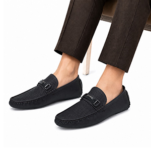 BROWN CASUAL MOCCASIN SHOE FOR M...