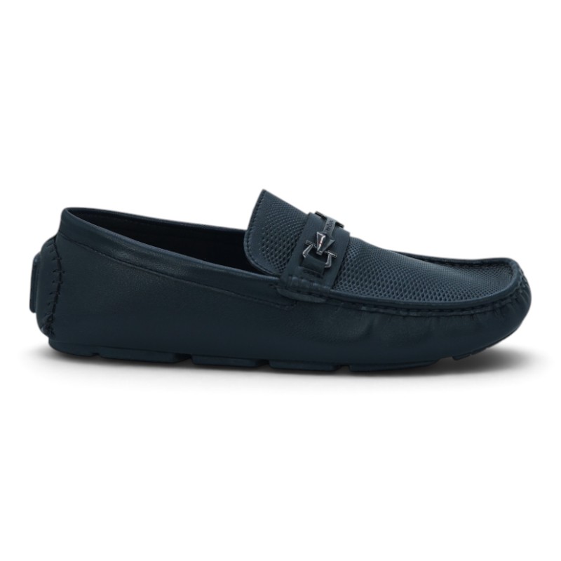 LEE COOPER BLACK CASUAL MOCCASIN...
