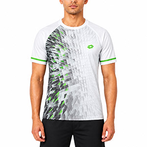 WHITE T-SHIRTS SPORT FOR MEN 8AV...
