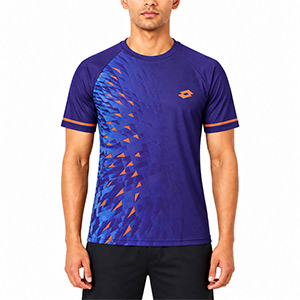 BLUE T-SHIRTS SPORT FOR MEN 8AV1...